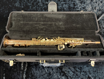 Great Price on a LIKE NEW Yanagiawa SWO2 Bronze Soprano Sax - Serial # 00418870